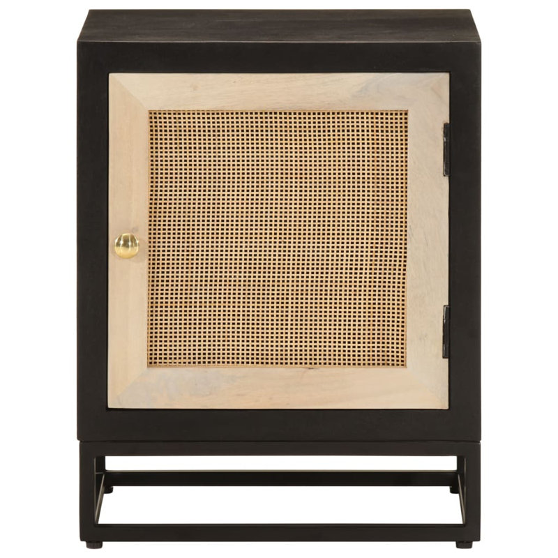 Battistino 40cm W Iron Bedside Table