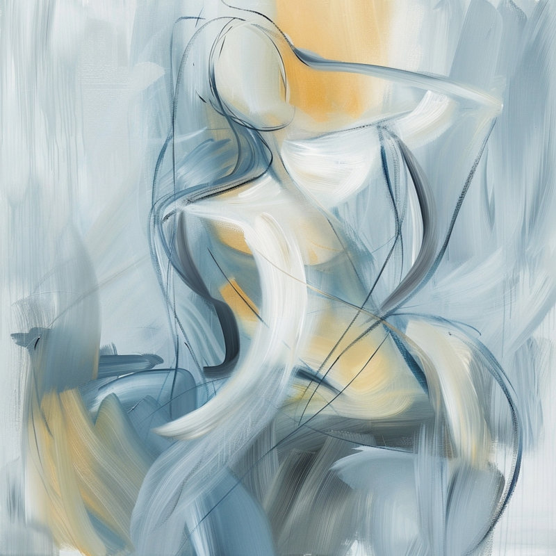 Art mural sur toile Silent Field, L 30 po x H 30 po x P 1,5 po