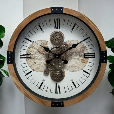 Solid Wood Wall Clock
