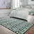 Ultra-Soft Plush Memory Foam Rug Luxury Geometric Textured Area Rug