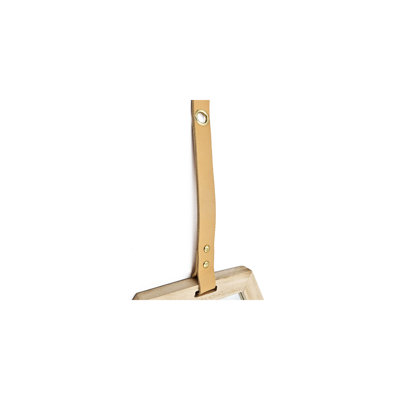 Miroir hexagonal Wike - beige