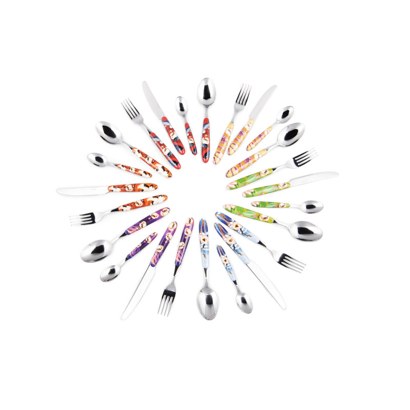 24 Pieces Cutlery Set