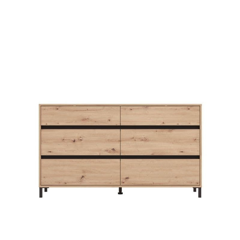 157cm W 6 - Drawer Chest of Drawers