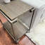 Table basse et tables d'appoint en graphite vieilli, salon en bois franc Durabilité 3, graphite, matériaux solides-307229764