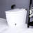Smart Toilet With Side Control Knob-111617435