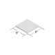 Cloe 5 in. x 5 in. Handmade-Look Ceramic Wall Glossy Subway Tile