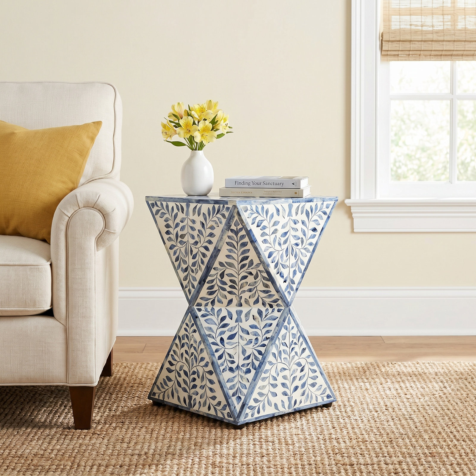 Dinara 14" End Table Set