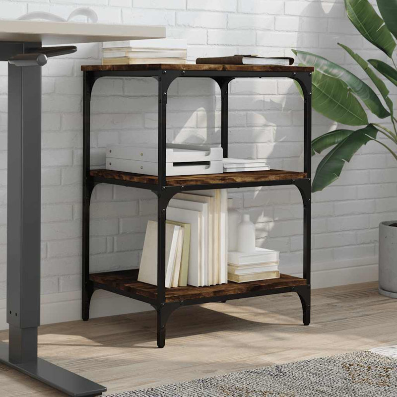 75cm H x 50cm W Printer Stand, Smoked Oak