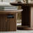 Wabi-sabi solid wood coffee table