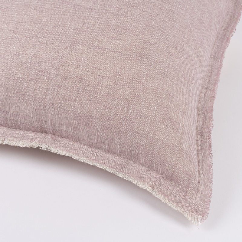 KENT PILLOW, OCHRE/NATURAL, EURO, Lavender