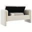 Banc de rangement en tissu Teddy-460738704
