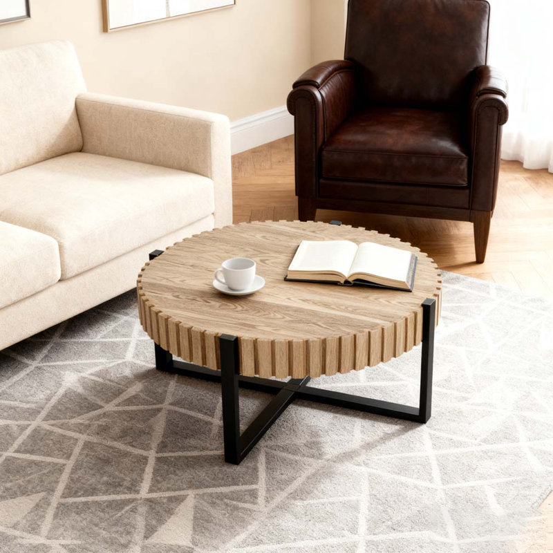 Table basse ronde
