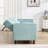 2-Piece Living Room Set with a Swivel Accent Chair & a Convertible Sofa Bed