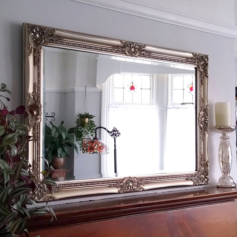 Icarus Rectangle Mirror, Champagne