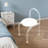 Modern Minimalist Acrylic Chair, Makeup Chair, Acrylic Clear Desk Chair- 15.75"(D)*15.75"(W)*28.35"(H)-1522669574