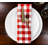 Ghisallo Cotton Buffalo Check Square Napkin-87629397