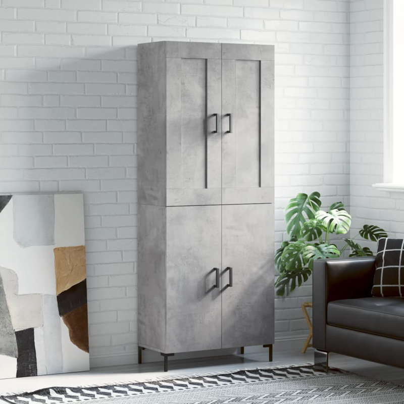 Meril 69.5cm Sideboard, Concrete Grey