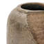 Vase en céramique texturée de style faïence vieillie, de 31 cm de hauteur