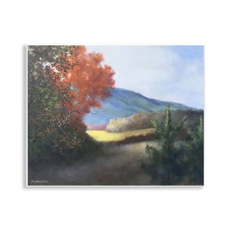 «Autumn Foliage Mountain», art par David Swanagin