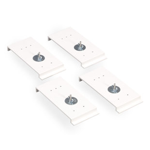 Steel Slatwall Hooks (Set of 4)