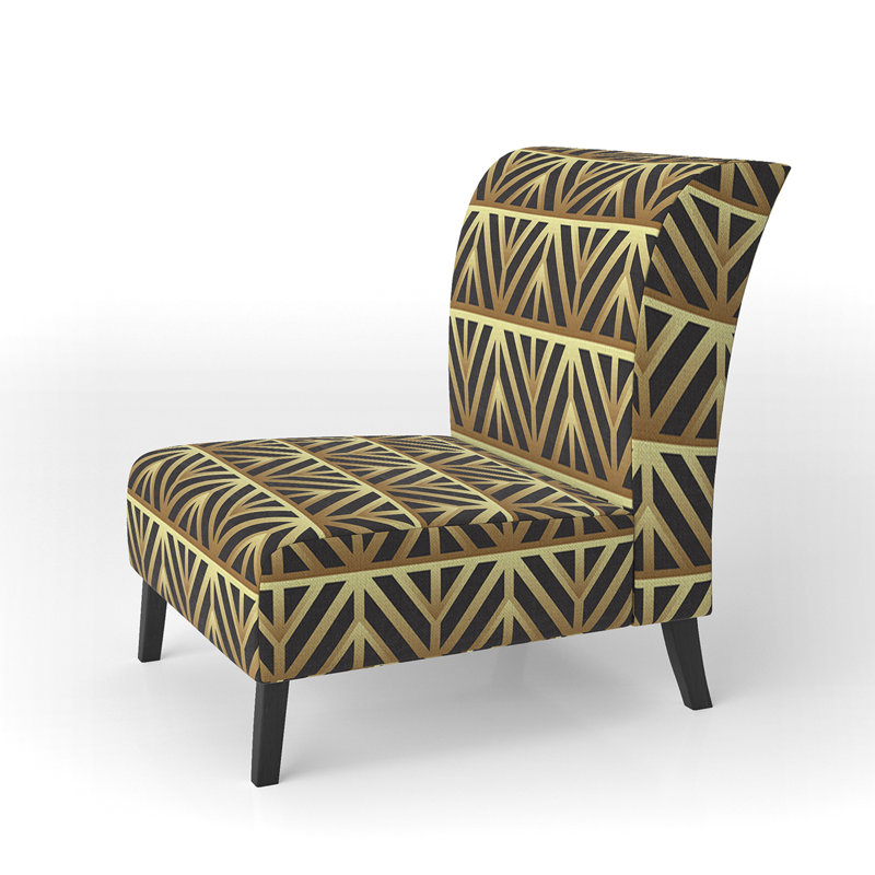 Fauteuil de chambre rembourré Golden Luxury
