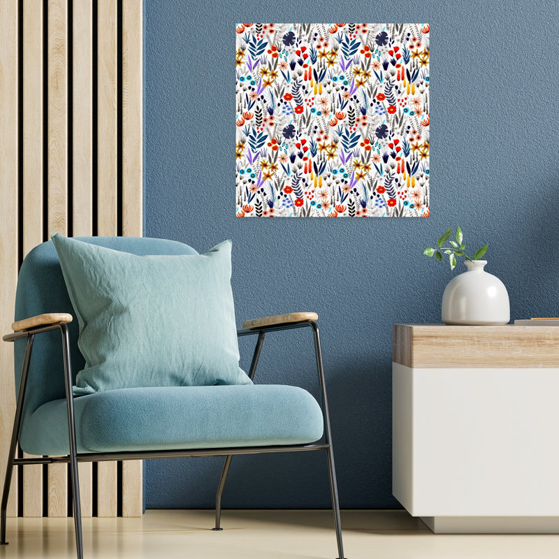 Art contemporain, art contemporain abstrait, H 18 po x l 18 po