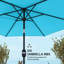 265cm Market Parasol-635921605