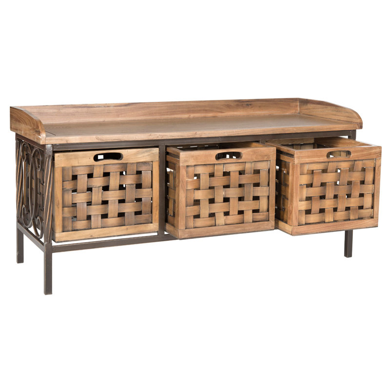 Hochstetler Storage Bench, Oak
