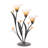 AMBER LILIES TEALIGHT HOLDER