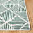 Demetrius Geometric Handmade Tufted Dark Green/Ivory Area Rug-376239789