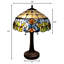 Lampe de table 23 po brun foncé