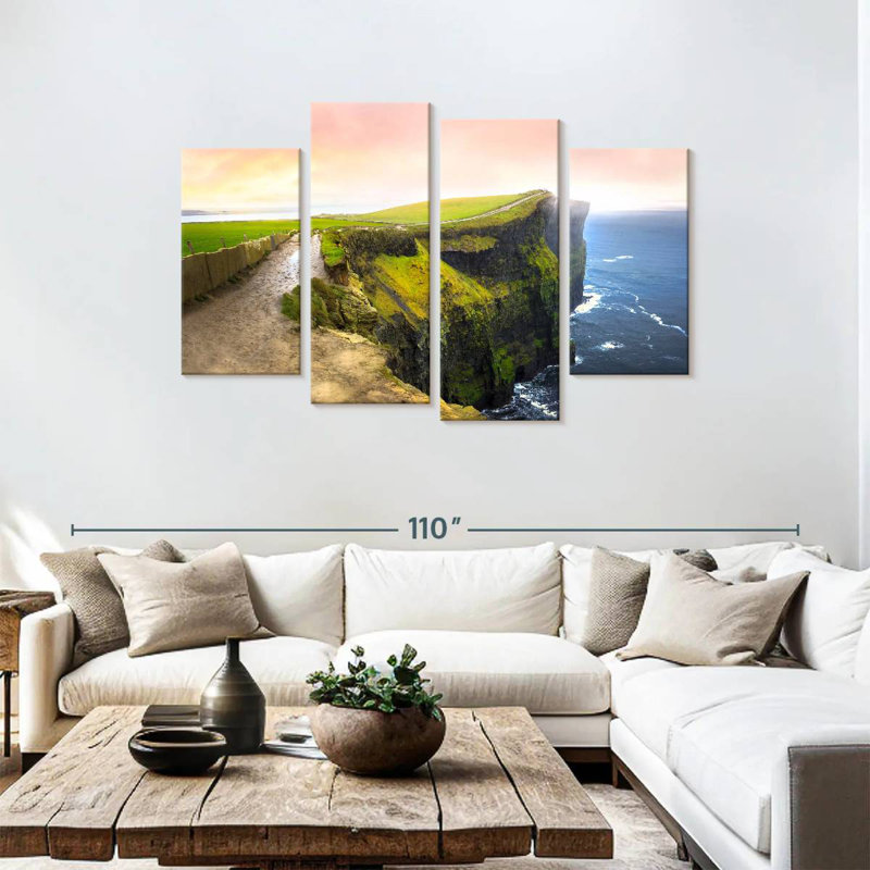 Nicci Twilight Cliffs, 48" H x 75" W