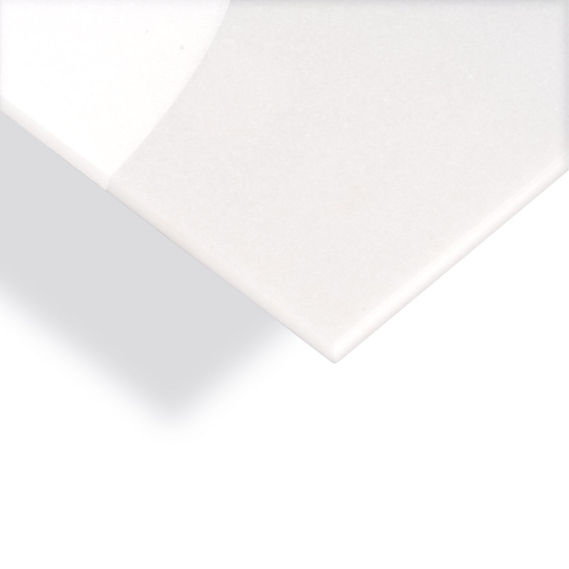 12" x 24" Marble Look Wall & Floor Tile, White/Silver