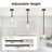 1-Light Simple Glass Pendant Light with Linen, Adjustable Swivel Canopy for Kitchen Island, Dining Rooms, Entryways
