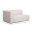 Canapé modulaire rembourré 66 po Premium-13281996