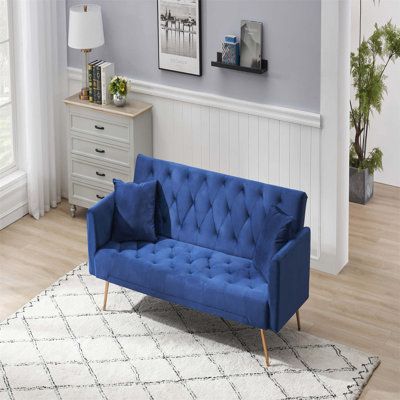 Vassallo 70.95'' Velvet Sleeper Sofa