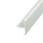 Moulure en T en aluminium à finition plate 3/4 po Outwater Outwater, longueur 72 po (paquet de 10)-115291184