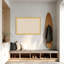  Tableau d'affichage encadré en tissu, lin naturel par Creative Bunch Studio-1786862195