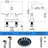 Bathroom faucet with 360 degree turn spout-115745089
