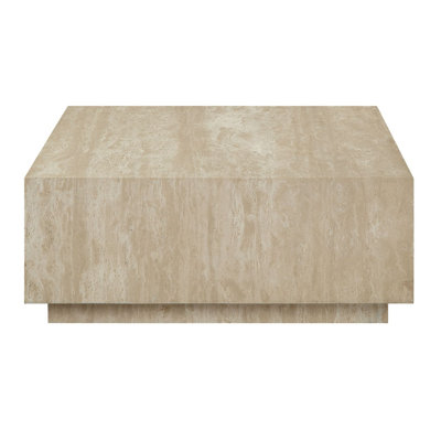 Table basse Deon Table de salon Travertine