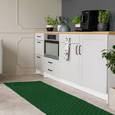 Chenille Geometric Indoor Rug
