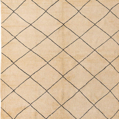 Peletier Wool Abstract Indoor Rug