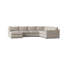 Canapé modulaire rembourré 3 pièces Cecelia-216534138-216534203