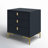 3 - Drawer Nightstand With Metal Legs-1734442854