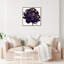 Pivoine noire - Impression sur toile-80844219-80844204