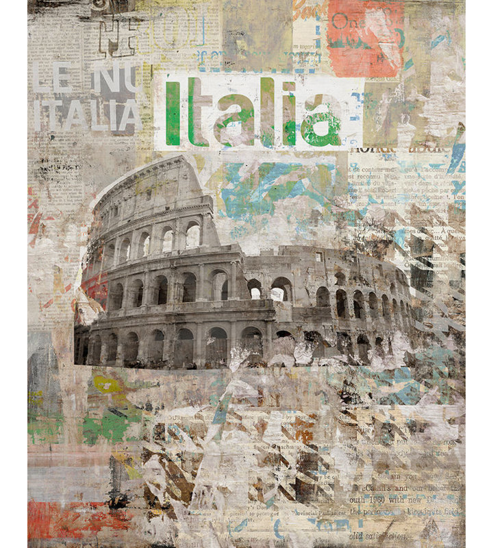 Fabriqué en Italie par Chelsea Art Studio - Impression, Extérieur, H 45 po x l 36 po x P 1,5 po