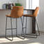 Monte Sereno Upholstered Molded Barstool
