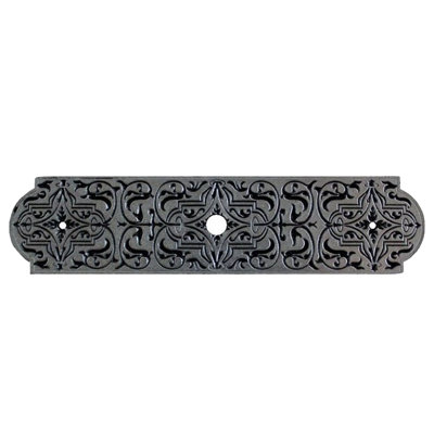 Olde World Metal Knob Backplate