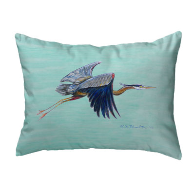 Outdoor Reversible Throw Pillow