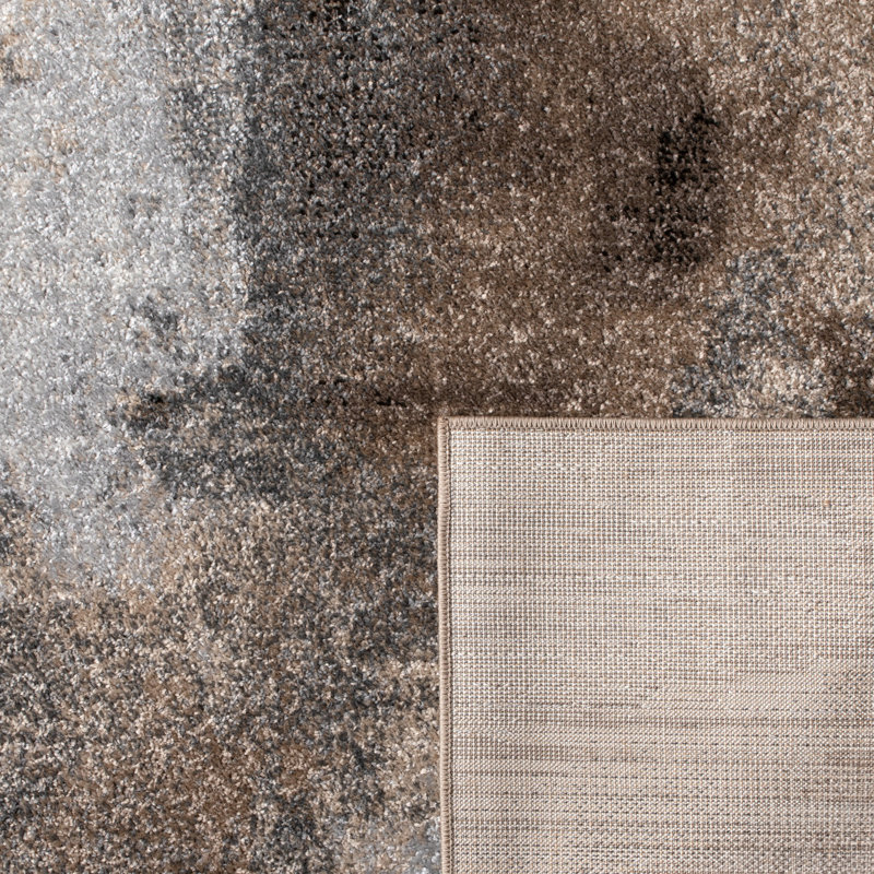 Zekie Abstract Indoor Rug, Rectangle 7'10" x 11'2"